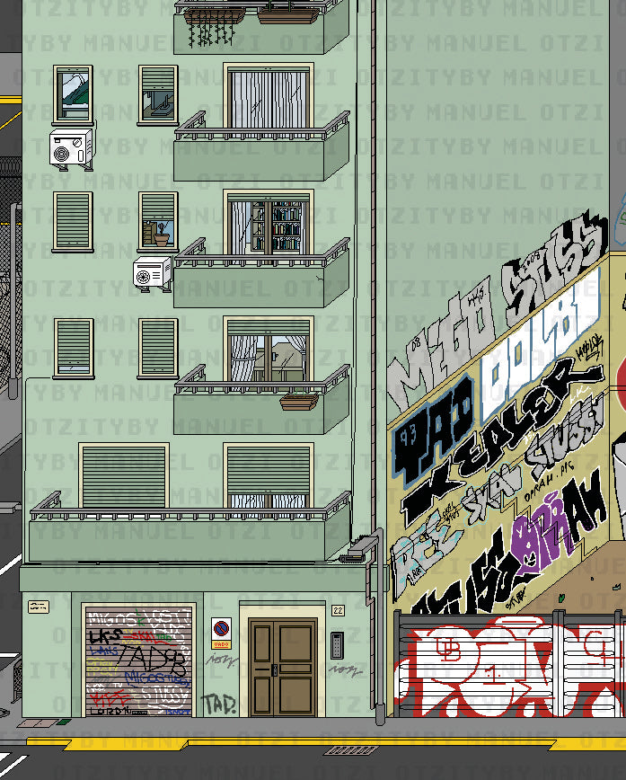 Otzity 2.0 Graffitied