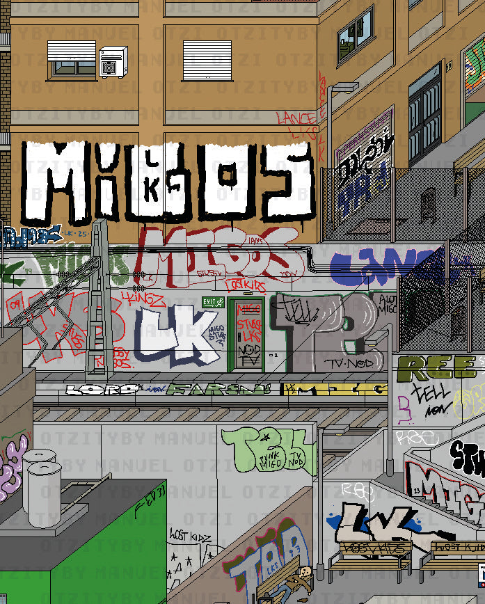 Otzity 2.0 Graffitied